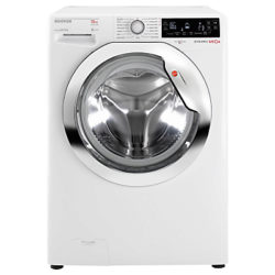 Hoover Dynamic Next with One Touch DMP 413AIW3 Freestanding Washing Machine, 13kg Load, A+++ Energy Rating, 1400rpm Spin, White